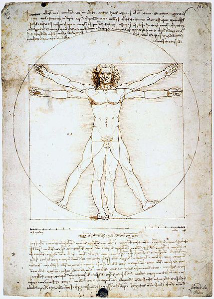 Leonardo - Vetruvian Man